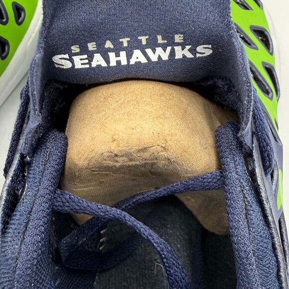 Nike Train Speed 4 AMP Shoes Men Sz 12 Blue Green Seattle Seahawks 848587-307 - Picture 9 of 16